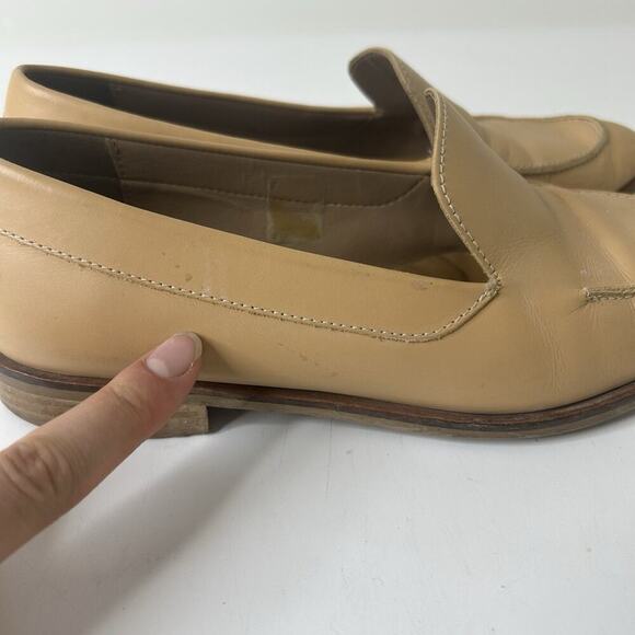 Everlane The Modern Loafer 6.5 Tan Pointy Toe Slip on Flats Made in Italy - Picture 10 of 11